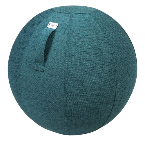 Le ballon d'assise en tisus bleu pétrole STOV.