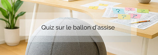 Quiz : connaissez-vous vraiment le ballon d'assise ?