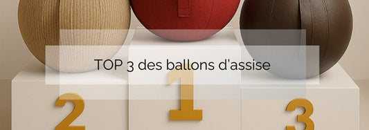 le top 3 des meilleurs ballon d'assise en 2025