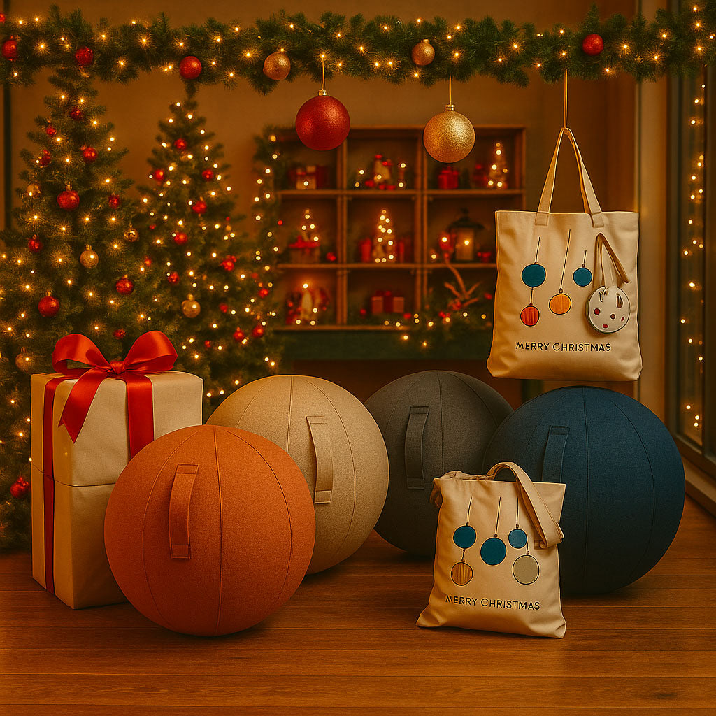 Nos ballons d'assise en promotions pour Noël.