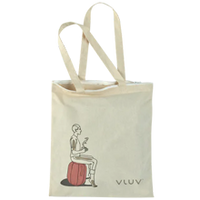 Un sac de transport en coton pour déplacer votre ballon d'assise dégonflé.